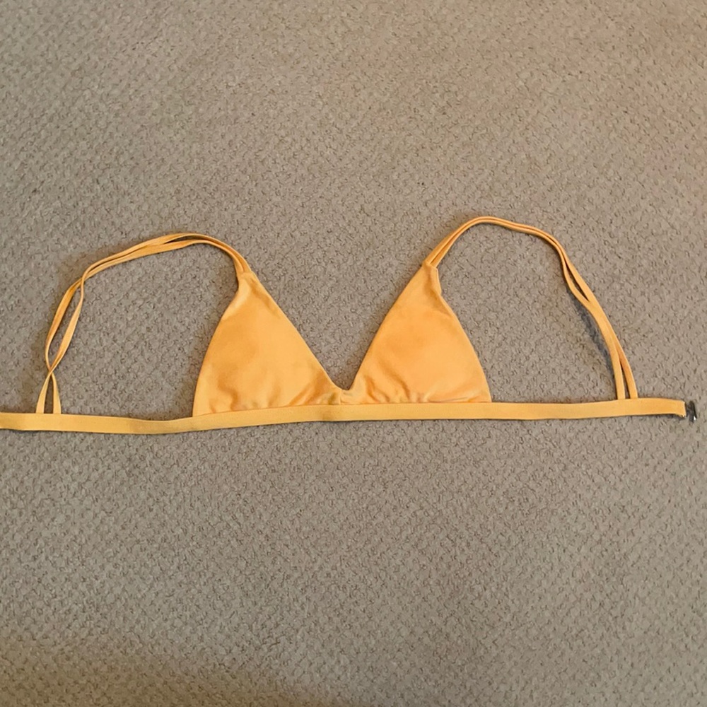 Zaful Orange Bikini Top Small